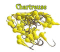 Ball Jigs - 1/64 oz., 1/32 oz. & 1/16 oz. - 10 per pack