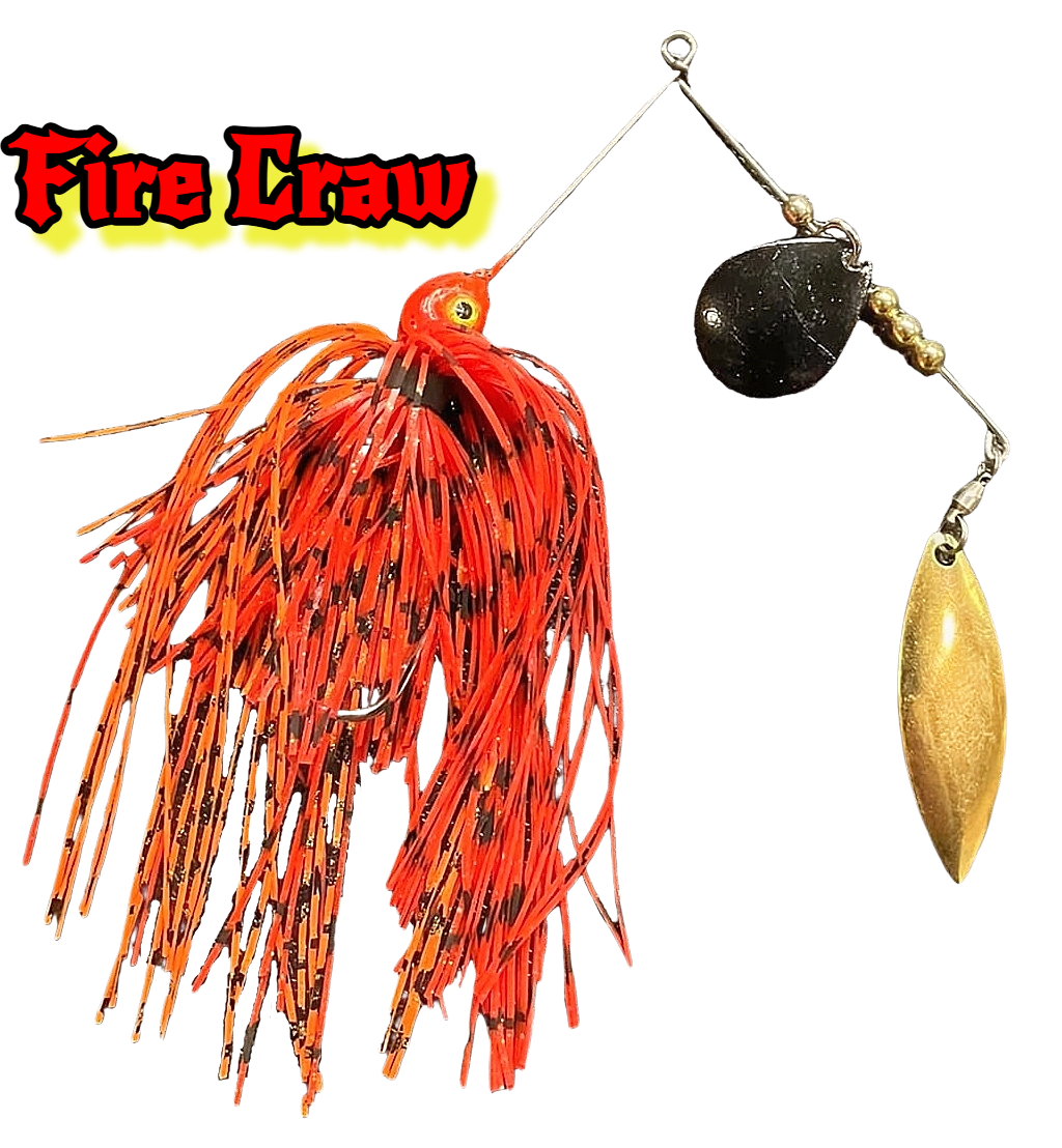 Spinner Baits - 1/8 oz., 1/4 oz., 3/8 oz. & 1/2 oz.