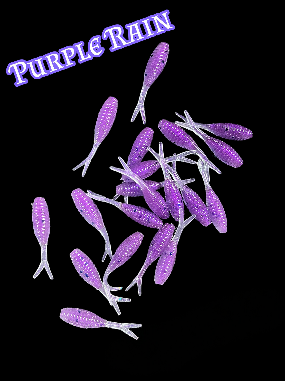 Split Tail Baits - 1 1/4" - 10 per pack